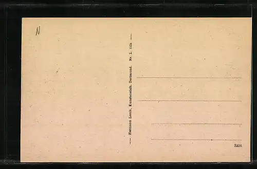 AK Bochum, Blick auf das Knappschaftsgebäude