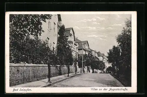 AK Bad Salzuflen, Villen an der Augustastrasse