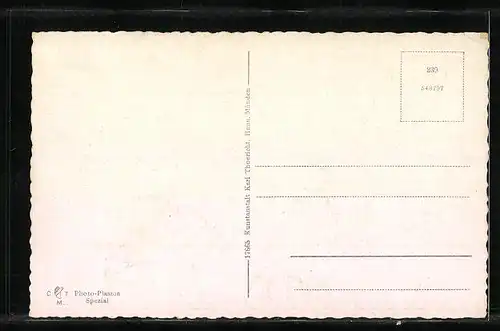 AK Dingelstädt-Eichsfeld, Blick von der Mädchen-Oberschule auf den Ort