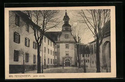 AK Bad Mergentheim, Spital mit Park