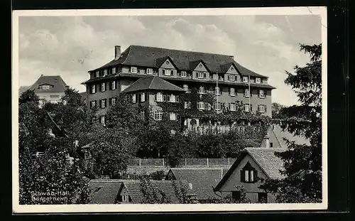 AK Schwäb.-Hall, Totalansicht des Bürgerheims