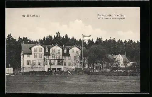 AK Bockswiese i. Oberharz, Hotel Kurhaus