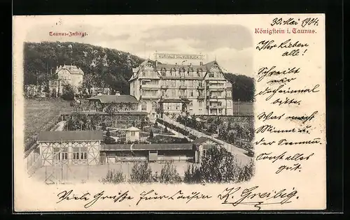 AK Königstein i. Taunus, Kurhotel Taunusblick