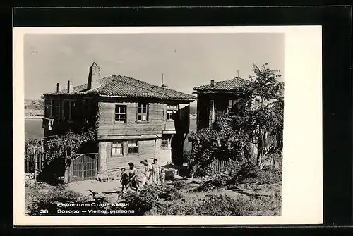 AK Sozopol, Vielles maisons