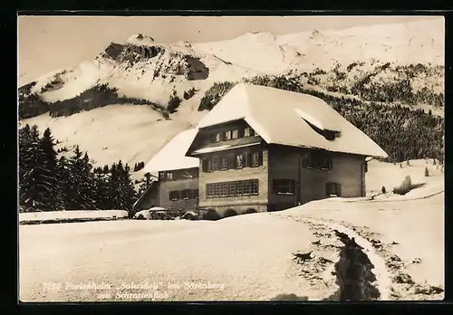 AK Sörenberg, Ferienheim Salwideli im Schnee