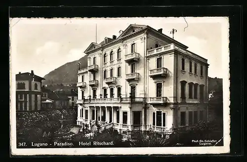 AK Lugano-Paradiso, Hotel Ritschard