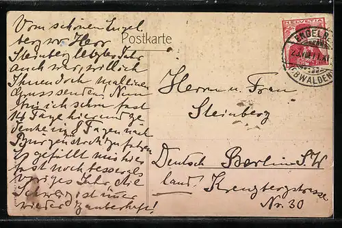 AK Engelberg, Hotel Victoria im Sommer
