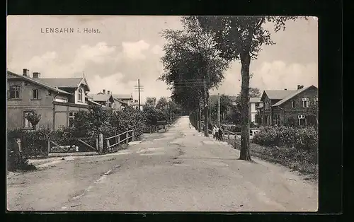 AK Lensahn i. Holst., Strassenpartie