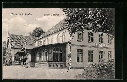 AK Cismar i. Holst., Rüder`s Hotel