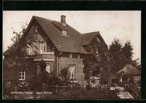 AK Lensahn i. Holst., Haus Köhler