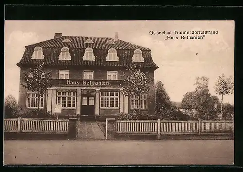 AK Timmendorferstrand, Pension Haus Bethanien