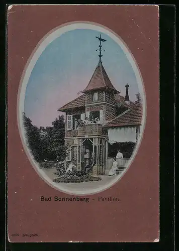 AK Bad Sonnenberg, Ansicht vom Pavillon