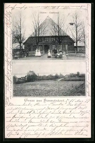 AK Himmelsdorf, Ehlers Gasthaus