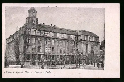 AK Litzmannstadt, Gen. v. Briesenschule