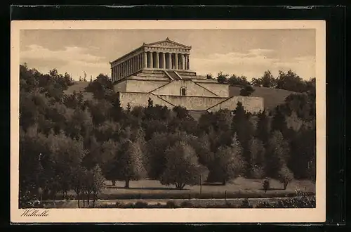 AK Donaustauf bei Regensburg, Walhalla