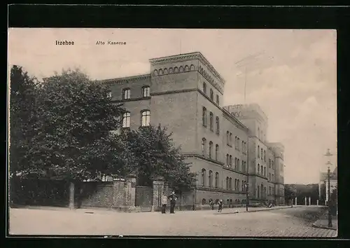 AK Itzehoe, Strasse an der Alten Kaserne