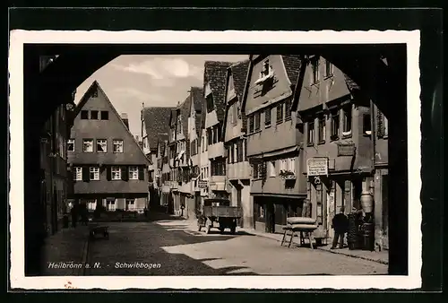 AK Heilbronn a. N., Schwibbogen, Lastkraftwagen