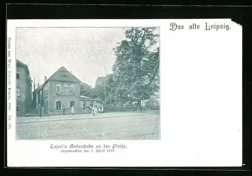 AK Leipzig, Cajeris Gosenstube an der Pleisse