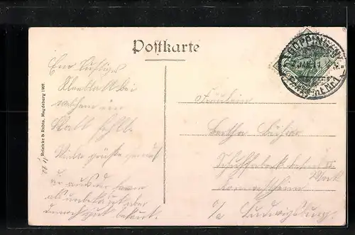 AK Göppingen, Neue Mädchen-Schule mit Park