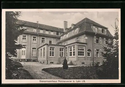 AK Lahr i. B., Diakonissenhaus Nonnenweier mit Park