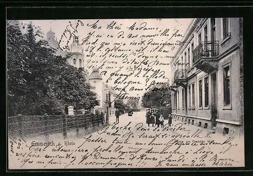 AK Emmerich a. Rhein, Partie am Grossen Wall