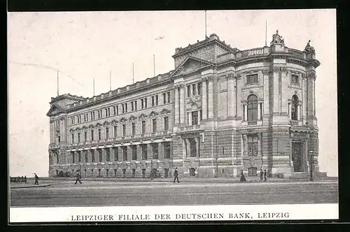 AK Leipzig, Leipziger Filiale der Deutschen Bank