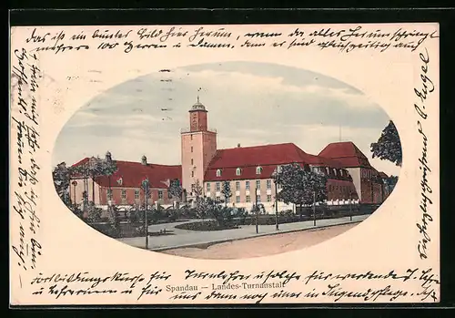 AK Berlin-Spandau, Landes-Turnanstalt