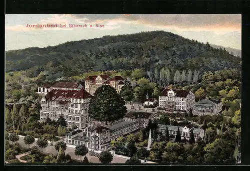 AK Biberach a. d. Riss, Blick auf das Jordanbad