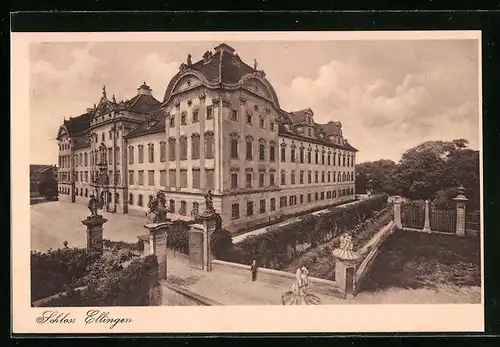 AK Ellingen, Blick aufs Schloss