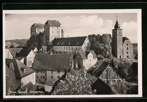 AK Hiltpoltstein /Fränk. Schweiz, Blick auf den Ort