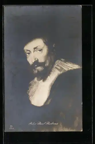 Künstler-AK Portrait Peter Paul Rubens