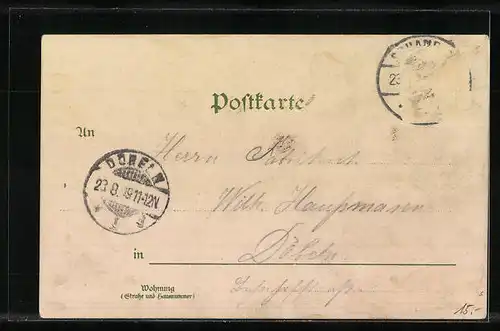 Lithographie Bastei, Bastei-Felsen u. -brücke