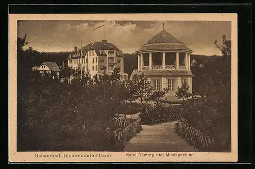 AK Timmendorferstrand, Hotel Demory und Musikpavillon