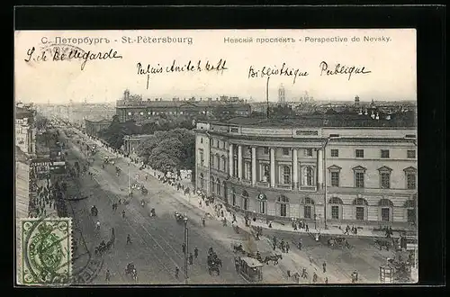 AK St. Petersbourg, Perspective de Nevsky