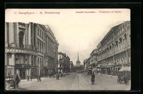 AK St. Petersbourg, Perspective de Nevsky