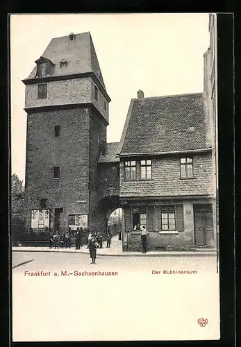 AK Frankfurt a. M.-Sachsenhausen, Der Kuhhirtenturm