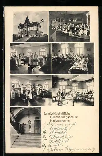 AK Hademarschen, Landwirtschaftliche Haushaltungsschule