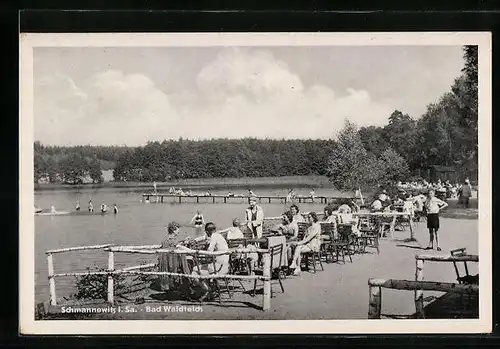 AK Schmannewitz i. Sa., Restaurant Bad Waldteich