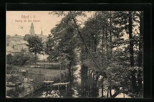 AK Adorf i. V., Partie an der Elster