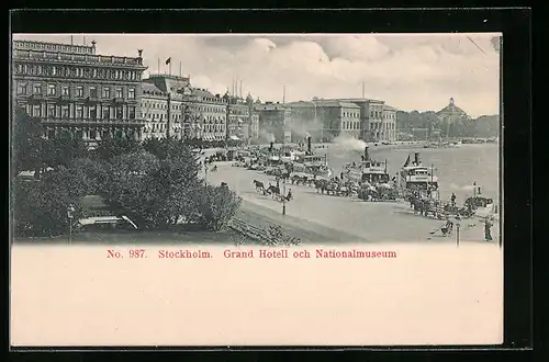 AK Stockholm, Grand Hotell och Nationalmuseum