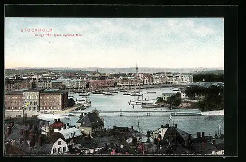 AK Stockholm, Utsigt fran Tyska kyrkans torn
