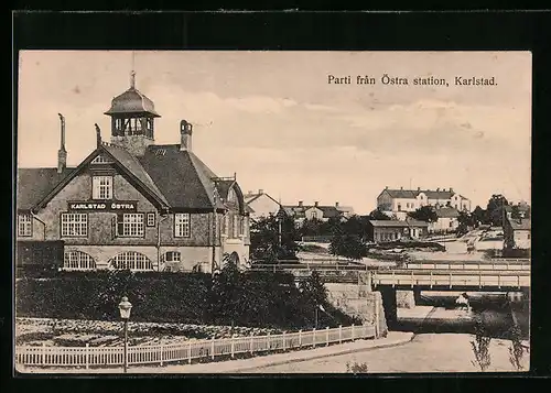 AK Karlstad, Parti fran Östra station