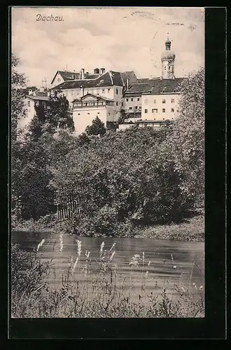 AK Dachau, Teilansicht