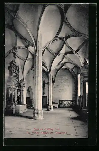 AK Freiberg i. S., Dom, Annen-Kapelle im Kreuzgang