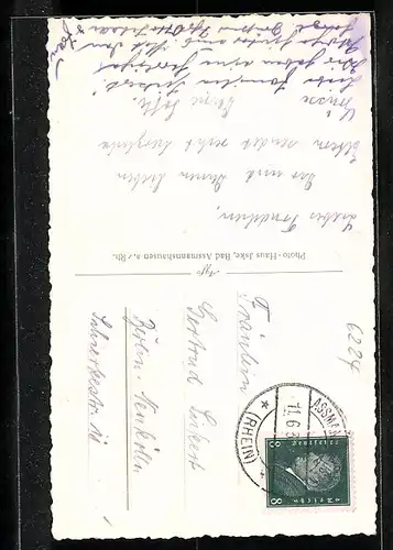 AK Bad Assmannshausen a. Rh., Gasthaus Altes Haus