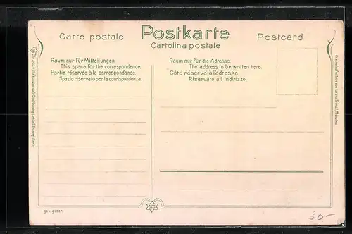 AK Maria Eich, Blick zur Kirche mit Nebengebäude