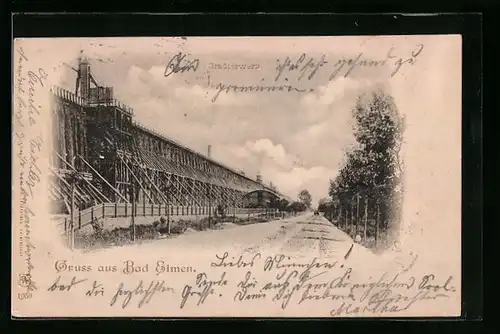 AK Bad Elmen, am Gradierwerk