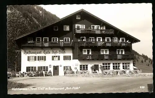 AK Haldensee, Restaurant-Café Rot-Flüh