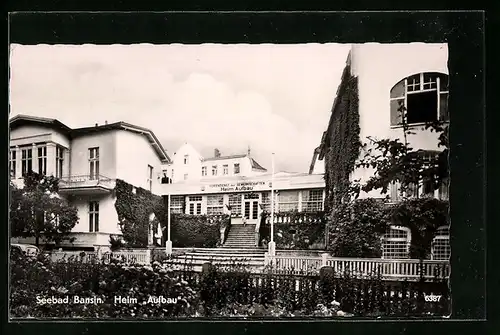 AK Bansin / Seebad, Heim Aufbau