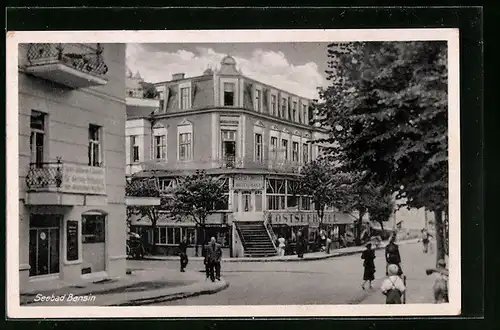 AK Bansin / Seebad, Ostsee-Hotel